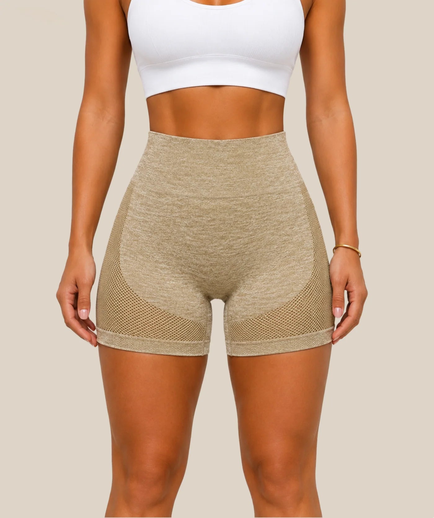 Leggins Shorts Seamless · Vita alta · Effetto push-up