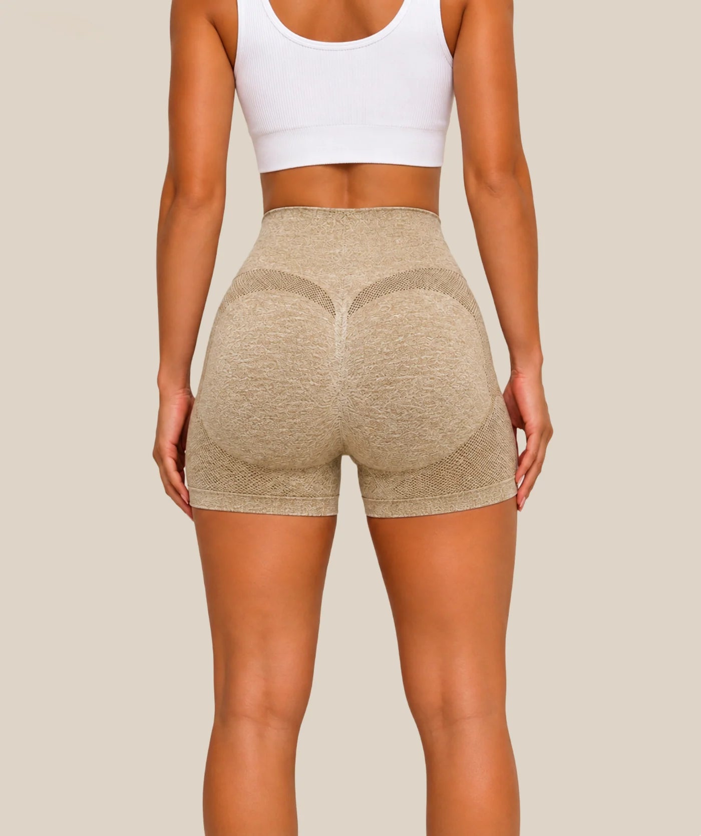 Leggins Shorts Seamless · Vita alta · Effetto push-up