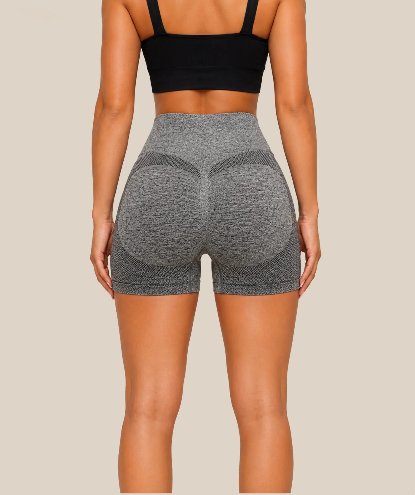 Leggins Shorts Seamless · Vita alta · Effetto push-up