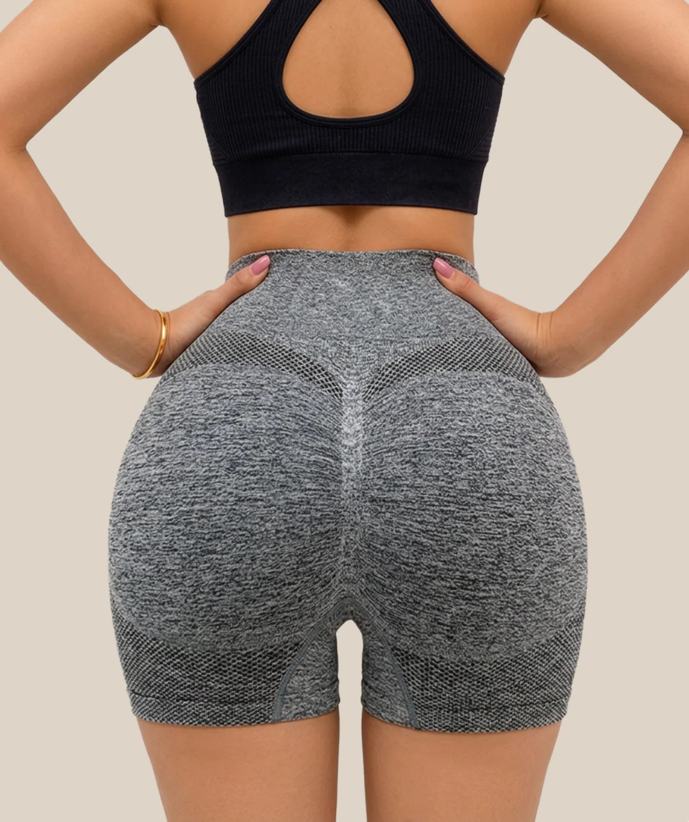 Leggins Shorts Seamless · Vita alta · Effetto push-up
