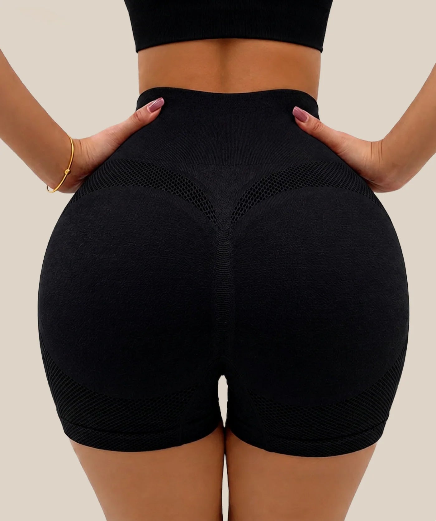 Leggins Shorts Seamless · Vita alta · Effetto push-up