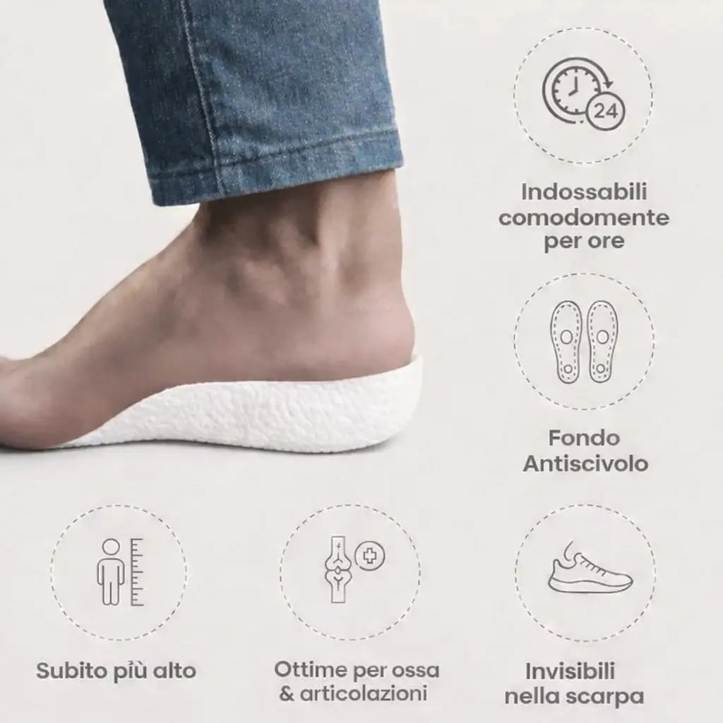 BOOSTPADS 2.0 - SOLETTE ERGONOMICHE RIALZANTI
