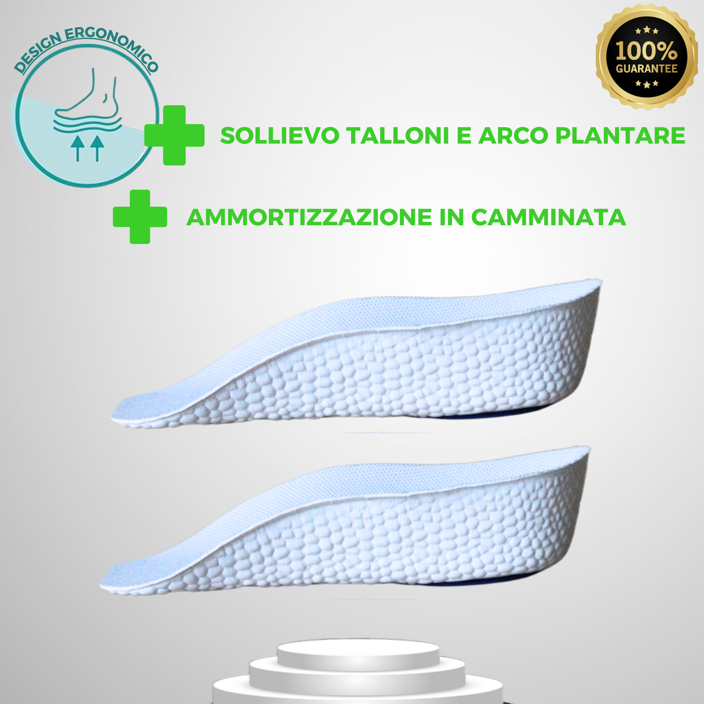 BOOSTPADS 2.0 - SOLETTA ERGONOMICA RIALZANTE
