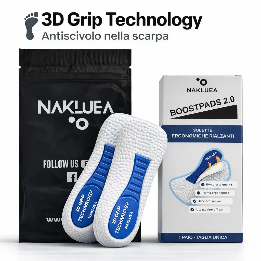 BOOSTPADS 2.0 - SOLETTE ERGONOMICHE RIALZANTI